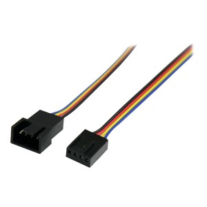 StarTech FAN4EXT12 12IN 4 PIN FAN POWER EXTENSION CABLE - M/F - Image 1