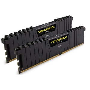 Corsair CMK16GX4M2E3200C16 Vengeance LPX 16GB (2x8GB) DDR4 3200MHz C16 Desktop Gaming Memory Black - Image 1
