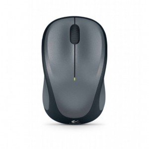 Logitech 910-003384 M235 Wireless Mouse Grey Contoured design Glossy Comfort Grip Advanced Optical Tracking 1-year battery life - Image 1