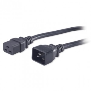 APC AP9877 Power Cord, C19 to C20, 2.0m - Image 1