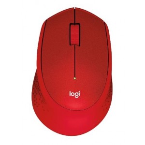 Logitech 910-004916 M331 SILENT PLUS Wireless Mouse RED DPI (Min/Max): 1000± 1-Year Limited Hardware Warranty - Image 1