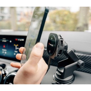 Verbatim 31861 Charge 'n' Drive Qi2 Magnetic Wireless Car Charger CND-02 - Image 1