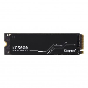 Kingston SKC3000S/1024G KC3000 1TB PCle 4.0 NVMe M.2 2280 7,000/6,000MB/s Random 4K 800TBW 3D TLC Phison E18 Low Profile Graphene Aluminium Heat Spreader - Image 1