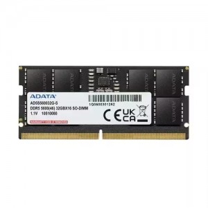 Miscellaneous AD5S560016G-S ADATA 16GB DDR5 5600MHz SODIMM CL46/1.1V - Image 1