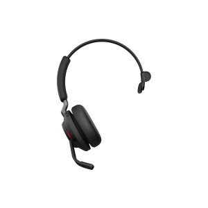 Jabra 26599-899-989 WIRELESS EVOLVE2 65 MS MONO BLUETOOTH HEADSET W/CHARGING STAND + LINK 390A BT,USB-A - Image 1