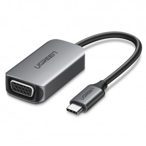 UGREEN 6957303853168 50316 USB-C male to VGA Female Adapter Silver - Image 1