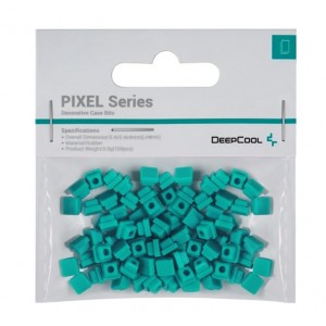 DEEPCOOL R-PIXEL-GB100-G-1 PIXEL Decorative Case Bits - Green / CH160, CH360, CH360 DIGITAL, CH560, CH560 DIGITAL, CH780, MORPHEUS - Image 1