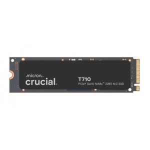 Micron (Crucial) CT1000T710SSD8 Crucial T710 1TB PCIe Gen5 NVMe 2280 SSD - 14900/13700 MB/s R/W 600TBW 2.2M IOPs 1.5M hrs MTTF with DirectStorage for Intel & AMD 5yrs - Image 1