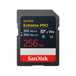 Sandisk FFCSAN256GSDXDM300 SDSDXDM-256G Extreme PRO SD UHS-II V90 Card - Image 1