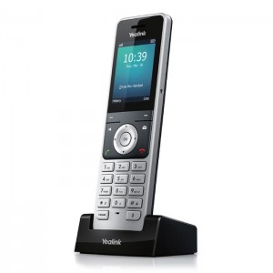 Yealink W56H Cordless DECT IP Phone Handset, Wireless, HD Audio Quality, Quick USB Charging, High-end ID design, Microsoft SIP Gateway,Teams - Image 1