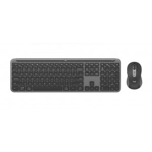 Logitech 920-012475 SIGNATURE SLIM COMBO MK950 -Graphite Keyboard Full-size layout with number pad Mouse 1000 DPI 1-Year Limited Hardware Warranty - Image 1