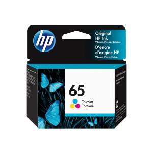 HP N9K01AA 65 TRI-COLOUR INK CARTRIDGE - Image 1