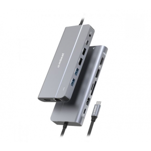 MBEAT MB-UCD-X14 Elite X14 Triple 4K Display Multi-Port USB-C Hub USB-C 3.2 Gen 2 × 1, Supports USB-C DisplayPort 1.4 (DP-Alt Mode) HDMI 2.0 Version × 2, Max. - Image 1