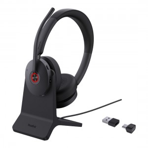 Yealink BH74-CH-UC-C/A BH74 with Stand UC USB-C/A Bluetooth Headset, Active Noise Cancellation, Acoustic Shield, Wireless range 50 m, talk time of up to 32 hours - Image 1