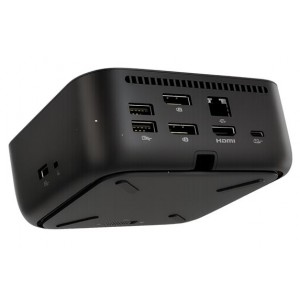 HP 9X3V1UT Dock G6 USB-C Docking Station - 100W Power Delivery 3xDisplays 2xDP 1xHDMI 3xUSB-A 2xUSB-C RJ45 1x Nano Lock for Notebook PC ~5TW10AA 5TW13AA - Image 1