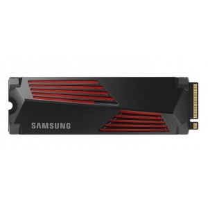 Samsung MZ-V9P2T0CW 990 Pro 2TB with Heatsink Gen4 NVMe SSD 7450MB/s 6900MB/s R/W 1550K/1200K IOPS 1200TBW 1.5M Hrs MTBF for PS5 5yrs Wty - Image 1