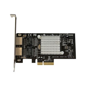 StarTech ST2000SPEXI 2 PORT GbE PCIe NETWORK CARD, STD PROFILE, 2YR - Image 1