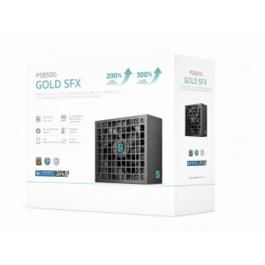 DEEPCOOL R-PS850G-FE0B-JGAU PS850G 850W Gamer Storm SFX ,Full Japanese Electrolytic Capacitors, Cybenetics Platinum /PPLP Gold, Fluid Dynamic Bearing - Image 1