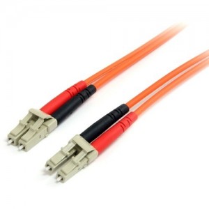 StarTech FIBLCLC3 3M FIBER OPTIC CABLE - MULTIMODE DUPLEX 62.5/125 LSZH FIBER JUMPER CORD - LC/ - Image 1