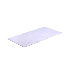 Brateck MP10-1 800mmx400mm Stylish Desk Pad Marbled White, 800x400x4mm, reduces resistance and ensure easy mouse movements - Image 1
