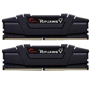 G.SKILL F4-3600C18D-16GVK 16GB (2 x 8GB)/ PC4-28800 / DDR4 3600 Mhz/ Timings 18-22-22-42/ Voltage 1.35V/ Ripjaws V - Image 1