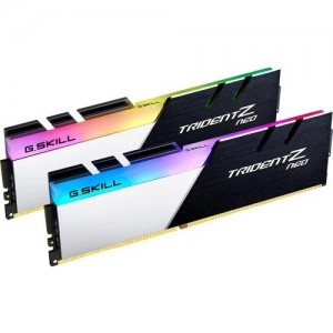 G.SKILL F4-3200C16D-32GTZN Trident Z Neo RAM Module for Motherboard - 32 GB (2 x 16GB) - DDR4-3200/PC4-25600 DDR4 SDRAM - 3200 MHz - CL16 - 1.35 V - Non-ECC - Unbuffered - 288-pin - DIMM - Lifetime Warranty - Image 1