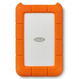 LaCie STFR5000800 RUGGED 2.5" 4FT DROP RESISTANT 5TB USB-C, 2YR - Image 1