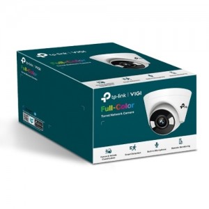 TP-LINK VIGI C440(2.8MM) VIGI 4MP C440(2.8mm) Full-Colour Turret Network Camera, 2.8mm Lens, Smart Detection, 3YW - Image 1