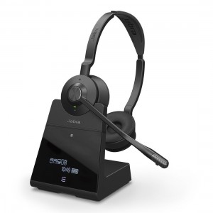 Jabra 9659-583-117 WIRELESS ENGAGE 75 SE STEREO DECT HEADSET W/ BASE, SO FTPHONE/DESKPHONE/MOBILE - Image 1