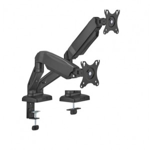 Brateck LDT13-C024 Dual Monitor Interactive Counterbalance LCD VESA Desk Clamp and Grommet Mount Fit most 17''-32'' Monitors Up to 9kg per screen