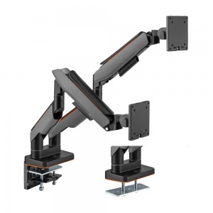 Brateck Dual Gaming Monitor Arm for dual monitors Fit Most 17'-35' Monitor Up to 20kg per screen VESA 75x75,100x100