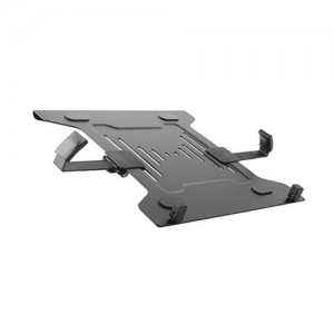 BRATECK NBH-2 Steel Laptop Holder Fits10"-15.6" for most desk mounts with standard 75x75/100x100 VESA plate