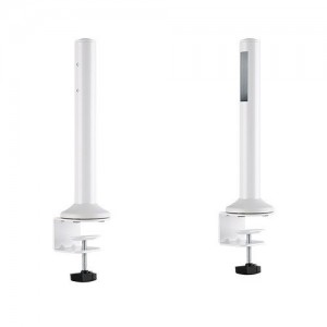 BRATECK SW02-3 Slatwall Desk Mounting Pole,Work with Slatwall Panel for Creating Desk-Mounted Slat Wall System( Two poles included)
