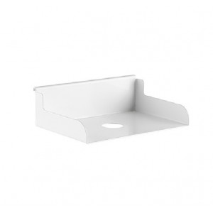Brateck SW03-10 File Holder, Weight Capacity 3kg-Matte White, 180x120x55mm, Weight Capacity: 3kg (6.6lbs )