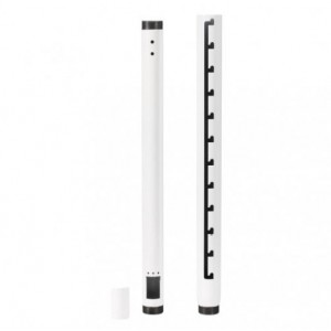 Atdec Telehook Projector Accessory, Adjustable Projector Pole, 24-48'/610-1220mm Pole Extension, White, 10 Year Warranty (LS)