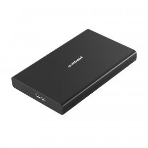 MBEAT MB-HDD-25A2K A2 Slim Tool-Free USB 3.0 2.5" SATA HDD Enclosure - Black USB Port: USB 3.0 Product Weight: 35g Maximum up to 5Gbp Product Weight: 35g