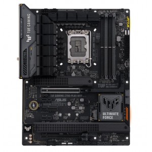 ASUS TUF GAMING Z790-PLUS WIFI Intel LGA1700 ATM Motherboard 128GB, 4xDDR5, PCIe 5.0 x16 slot,4 x M.2 slots,4 x SATA,2.5Gb Ethernet,