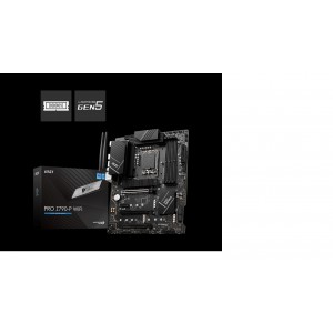 MSI PRO Z790-P WIFI Intel LGA 1700 ATX  Motherboard, 4x DDR5 128GB, 1x PCI-E x 16, 1x PCI-E x 14, 4x M.2, 6x SATA, 4x USB 3.2, 4x USB2.0,