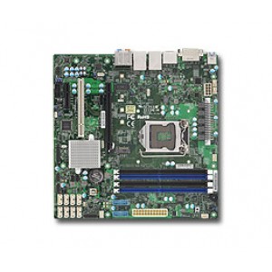 Supermicro X11SAE mATX E3-1200v5/v6, Gen6/7  i7/i5/i3, 4x DDR4 ECC, M.2, SATA RAID, 2x GbE, C236, DVI-D, DP, HDMI