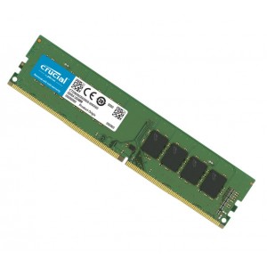 Crucial 8GB (1x8GB) DDR4 UDIMM 3200MHz CL22 Single Ranked x16 Single Stick Desktop PC Memory RAM