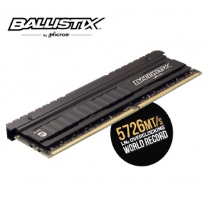 Crucial Ballistix Elite 8GB (1x8GB) DDR4 UDIMM 3600MHz CL16 16-18-18 1.35V Black Heat Spreader AMD Ryzen Intel XMP2.0 PC Desktop Gaming Memory RAM