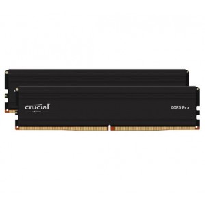 MICRON (CRUCIAL) CP2K16G60C48U5 CRUCIAL PRO 32GB KIT (2X16GB) DDR5 DESKTOP MEMORY, PC5-48000, 6000MHz, CL48, HEATSINK, LIFE WTY