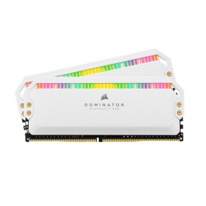 Corsair Dominator Platinum RGB 32GB (2x16GB) DDR4 4000MHz C19 1.35V DIMM XMP 2.0 White Heatspreaders Desktop PC Gaming Memory