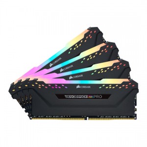 Corsair Vengeance RGB PRO 64GB (4x16GB) DDR4 3600MHz C18 Desktop Gaming Memory ~CMW64GX4M4K3600C18
