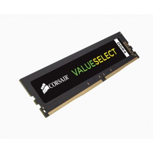Corsair Value Select 8GB (1x8GB) DDR4 UDIMM 2666MHz 1.2V C18 288pin 18-18-18-43 Desktop PC Memory
