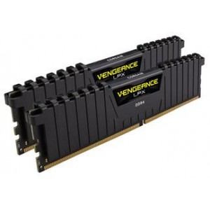 Corsair CMK32GX4M2A2666C16 Vengeance LPX 32GB (2x16GB) DDR4 2666MHz C16 Desktop Gaming Memory Black