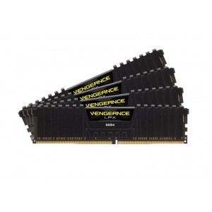 Corsair Vengeance LPX 64GB (4x16GB) DDR4 2400MHz C14 C14 14-16-16-31 1.2V XMP 2.0 Black Desktop Gaming Memory