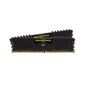 Corsair Vengeance LPX 32GB (2x16GB) DDR4 3600MHz Unbuffered, 18-22-22-42, Vengeance LPX Black Heat spreader, 1.35V, Supports AMD Limited Lifetime