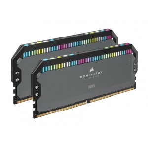 Corsair Dominator Platinum RGB 32GB (2x16GB) DDR5 UDIMM 5600Mhz C36 1.25V Black Desktop PC Gaming Memory for AMD Expo Ryzen 7000 Series