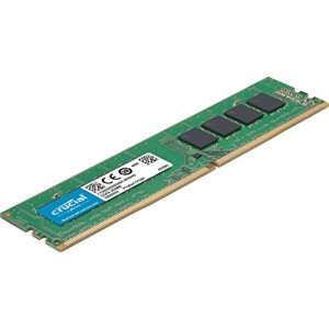 Crucial 16GB (1x16GB) DDR4 UDIMM 3200MHz CL22 1.2V Dual Ranked  x8 Single Stick Desktop PC Memory RAM
